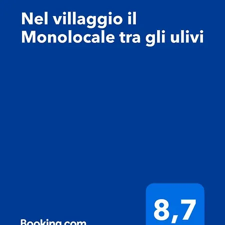Apartmán Nel Villaggio Il Monolocale Tra Gli Ulivi